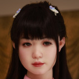 WAXDOLL ロリータ少女 154cm Aカップ #GE43-1ヘッド フルシリコン製ラブドール