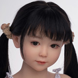 激かわ人形 Waxdoll 106cm 貧乳 #G58-1ヘッド フルシリコンラブドール