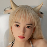 WAXDOLL セクシーラブドール 154cm Aカップ #GE42-1ヘッド フルシリコン製人形