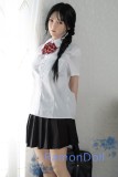 RealGirl 158cm Eカップ C16ヘッド ダブルポニテ 学生製服ラブドール ボディ材質選択可能