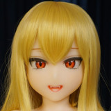 IROKEBIJIN(色気美人) 新しいシリーズ 110cm バスト平（フラットタイプ） Annaヘッド STPE材質 アニメドール