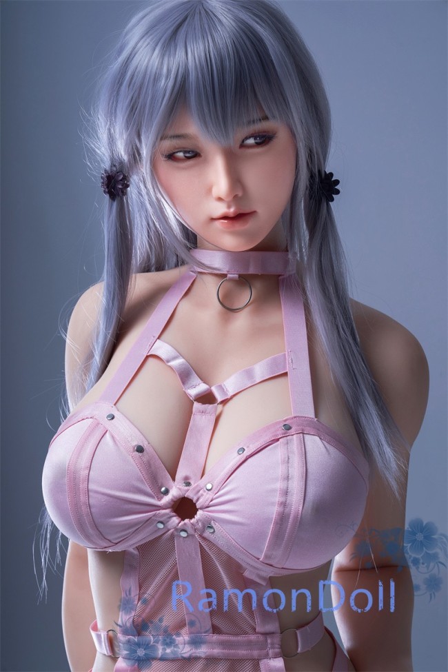 【新作ボディー】 Sanhui Doll 159cm Fカップ #41ヘッド 拘束具をつけたラブドール プラチナシリコン製
