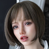 【新作ボディー】 Sanhui Doll 159cm Fカップ #41ヘッド 拘束具をつけたラブドール プラチナシリコン製