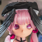 新作ボディ143cm Cカップ GUAVADOLL DM02ヘッド ソフビ製頭部+TPE材質ボディ アニメドール