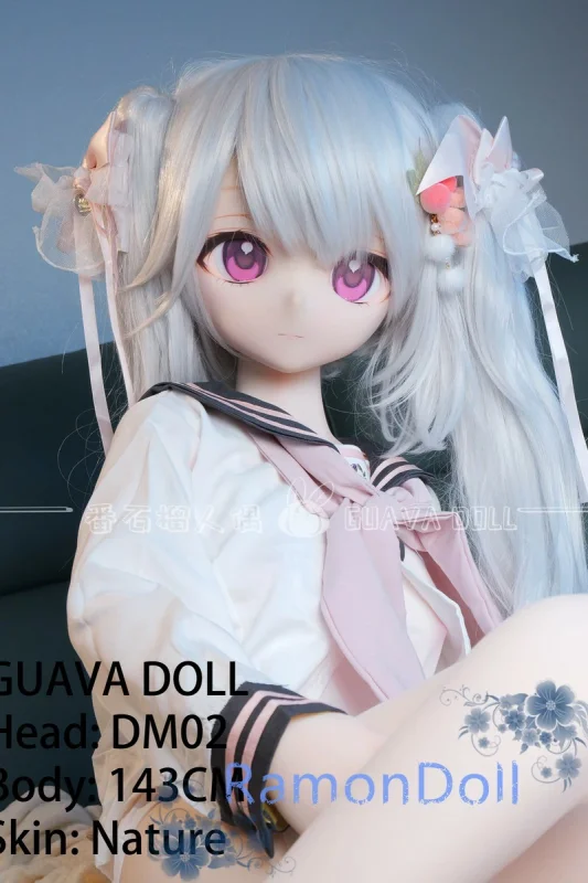 新作ボディ143cm Cカップ GUAVADOLL DM02ヘッド ソフビ製頭部+TPE材質ボディ アニメドール
