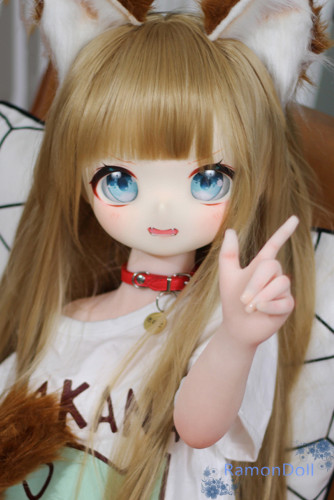 【国内直送・即納】MOZU DOLL 115cm Aカップ TPEボディ 黄豆狐ソフビヘッド 2.5次元アニメ