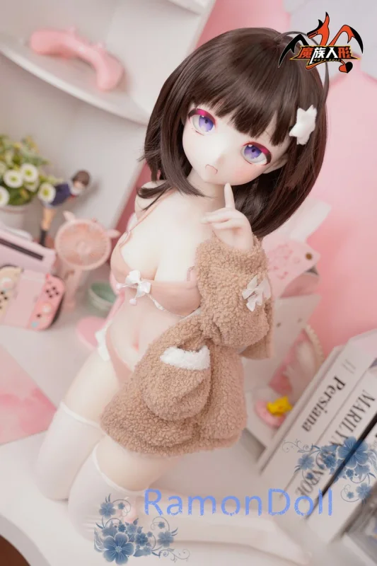 【国内直送・即納】MOZU DOLL 1/2スケールフィギュア 85cm バスト大 TPEボディ 萌芽ソフビ頭部