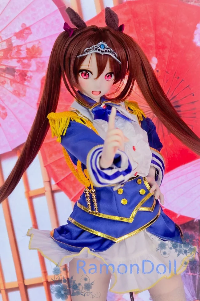 Mini Doll 60cm シリコンボディ 大和ダイワヘッド 勝負服を着用したフィギュア人形