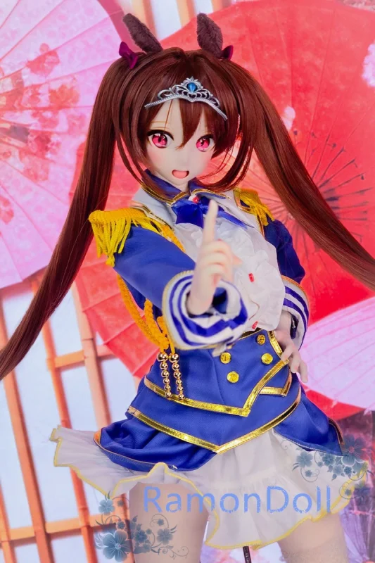 Mini Doll 60cm シリコンボディ 大和ダイワヘッド 勝負服を着用したフィギュア人形