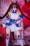 Mini Doll 60cm シリコンボディ 大和ダイワヘッド 勝負服を着用したフィギュア人形