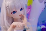 WMDOLL 激かわフィギュア 85cm S#002ヘッド ソフビ頭部+TPEボディ アニメ風リアルドール