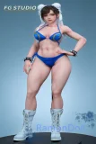 【先行販売 体数限定】Manyouブランド製品 60cm フィギュア人形 FG003 ChunLiヘッド フルシリコン製ラブドール