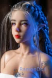 Qita Doll ミニドール 76cm エルフヘッド夜ちゃん フィギュア人形 フルシリコン製 蝋人形メイク付き