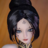 Mini Doll 60cm シリコンボディ 大和ダイワヘッド 勝負服を着用したフィギュア人形