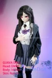 GUAVADOLL 看板娘 球体関節ラブドール+ソフビ製ヘッド 160cm Cカップ DM08ヘッド