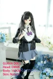 GUAVADOLL 看板娘 球体関節ラブドール+ソフビ製ヘッド 160cm Cカップ DM08ヘッド
