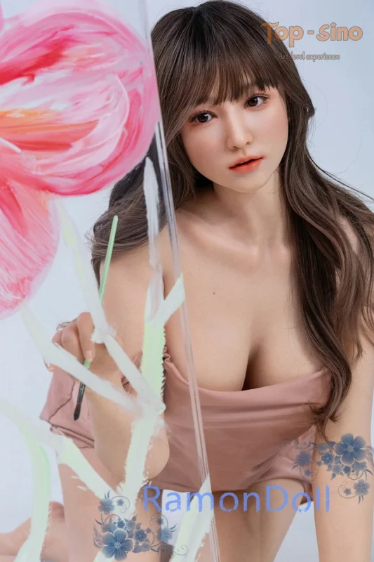 Topsino 167cm Eカップ T1D 米悠(Miyou)  高級シリコン製ラブドール アートワークカスタム版 美少女 波打つお尻/人間仕上げ陰毛/エアバッグ膣無料
