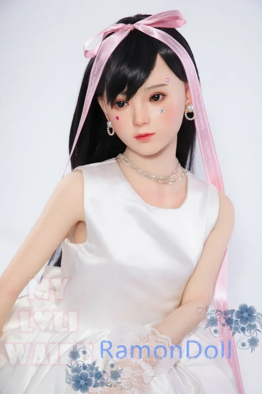 MyLoliWaifu 126cm(AA) 貧乳 シリコンヘッド 茉（Momo) TPE製ボディ 頭部選択可能 子供っぽいリアルドール