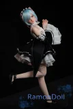BC Doll 60cm レムヘッド フィギュア人形 フルシリコン製 セックスミニドール