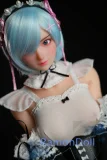 BC Doll 60cm レムヘッド フィギュア人形 フルシリコン製 セックスミニドール