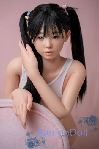 【新作ヘッド】Art Doll 黒髪ツインテール 148cm AAカップ M7ヘッド 可愛いラブドール