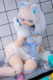 WMDOLL 140cm Bカップ ソフビヘッド+シリコン製ボディ Y011Sヘッド アニメドール