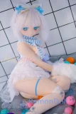 WMDOLL 140cm Bカップ ソフビヘッド+シリコン製ボディ Y011Sヘッド アニメドール