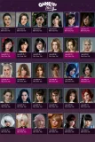 GameLady 頭部のみ フルシリコン製ヘッド Head