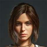 GameLady 頭部のみ フルシリコン製ヘッド Head
