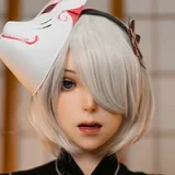 GameLady 頭部のみ フルシリコン製ヘッド Head