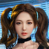 Doll Senior 少女らしいラブドール 163cm Fカップ #26萌音（Mengyin）ヘッド セクシーダッチワイフ