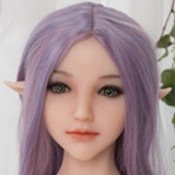 セックスラブドール Sanhui Doll 125cm Bカップ #7ヘッド フルシリコン製 小型人形 ダッチワイフ