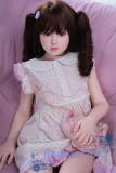 MyLoliWaifu ロリドール 127cm Aカップ 直美（Naomi）ヘッド 子供らしいラブドール
