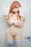 IROKEBIJIN(色気美人)  癒し系アニメドール 90cm Fカップ Yui Bヘッド 笑顔ミニドール