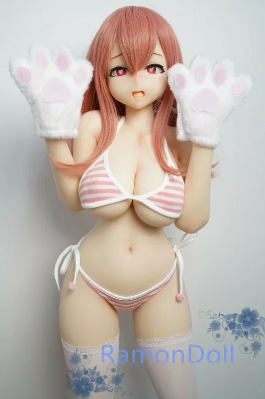 IROKEBIJIN(色気美人)  癒し系アニメドール 90cm Fカップ Yui Bヘッド 笑顔ミニドール