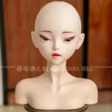 GUAVADOLL 着せ替えドール シリコン製ボディ 115cm AAカップ F03ヘッド 小型ラブドール