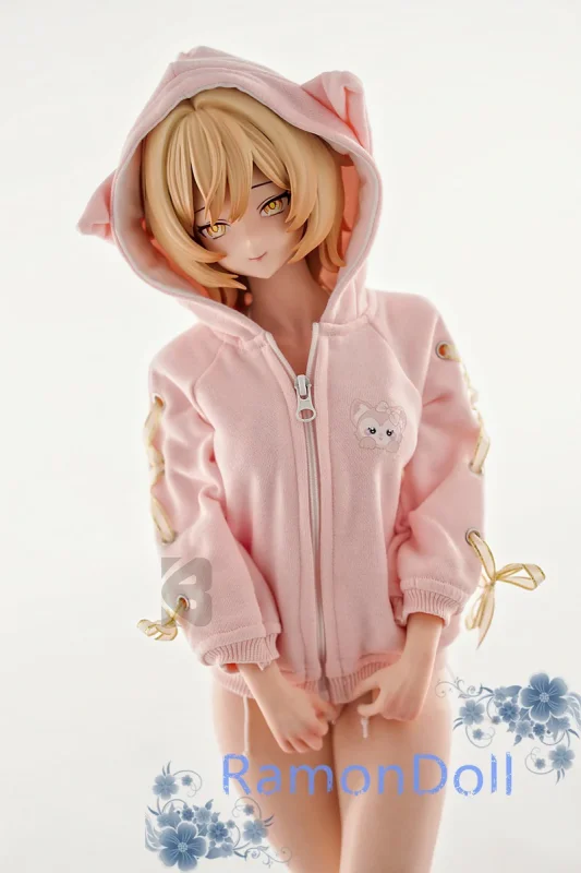 【11月30日まで追加ヘッド無料】BC Doll 着せ替えミニドール 60cm PU製頭部+シリコン製ボディ 鈴木 桃豆(すずきももまめ) 色っぽいフィギュア