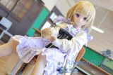 AotumeDoll 癒し系アニメドール 135cm AAカップ 太いタイプ 双葉杏ヘッド 清楚で可愛らしい学生風リアルドール