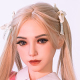 Sino Doll 毛皮風のマントをまとったラブドール 154cm Jカップ S62 凛彤ヘッド 未来の戦士