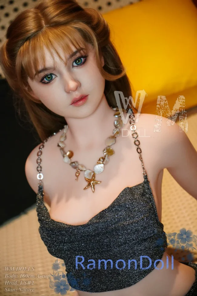 WMDOLL TPEボディ 160cm Aカップ+シリコン製ヘッドLS#2ヘッド 欧米風ラブドール