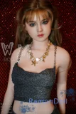 WMDOLL TPEボディ 160cm Aカップ+シリコン製ヘッドLS#2ヘッド 欧米風ラブドール