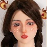 WMDOLL TPEボディ 160cm Aカップ+シリコン製ヘッドLS#2ヘッド 欧米風ラブドール