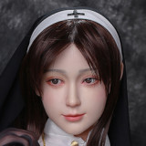 JiushengDoll メガネ姿リアルドール 152cm Eカップ Sayuriヘッド 等身大ダッチワイフ
