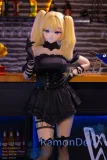 WMDOLL ゴシック姿ラブドール 165cm Gカップ ソフビ製Y017ヘッド 黒いドレスアニメドール