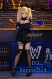 WMDOLL ゴシック姿ラブドール 165cm Gカップ ソフビ製Y017ヘッド 黒いドレスアニメドール