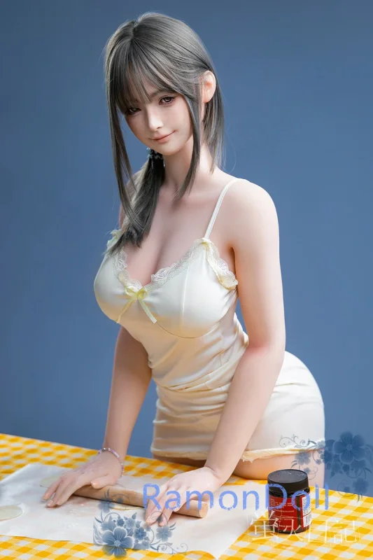 蛍火日記 清楚で優しいリアルドール 158cm Eカップ 千島-#2メイク 軟質シリコンヘッド+S-TPE素材ボディ