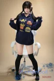 【追加ヘッド無料】蛍火日記 MAXシリーズ 可愛らしいシリコン製ラブドール 165cm Cカップ 千島ヘッド #4メイク リアル皮膚メイク付き