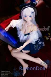 WMDOLL 157cm Bカップ シリコン製ボディ+ソフビ製ヘッドY019 すごくカッコいいアニメドール