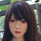 Doll Senior 165cm Fカップ #28梦（Meng）瞑り目ヘッド リアル皮膚メイク付き