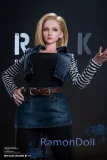 JYDOLL ミニ系ラブドール 75cm Ella プラチナシリコンフィギュ人形 可動式アイ毛細管付き 手作業精密植毛付き